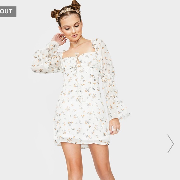 Dolls kill living my life mini dress - Picture 3 of 4